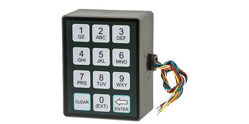 Left-Side Keypad for Meter-Mounted Display Head