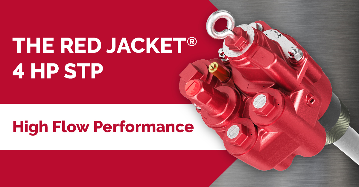 Introducing The Red Jacket® 4 HP Submersible Turbine Pump