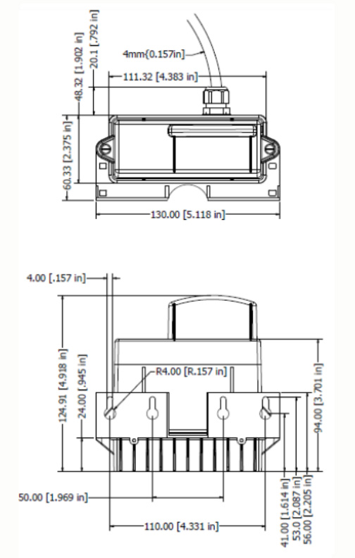 871 Sensor Dimension A