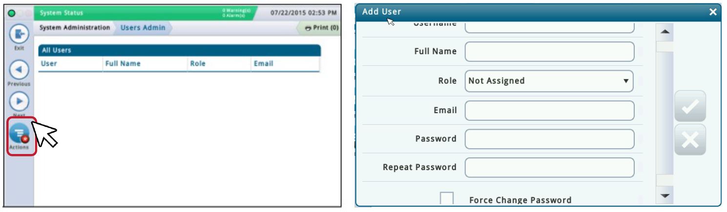 Veeder Add User Module