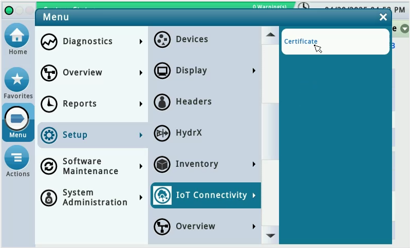 IOT Certificate