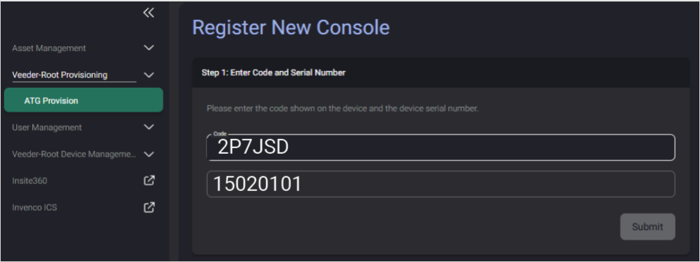Register Console 1
