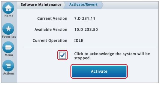 Veeder Root Software Upgrade Activate